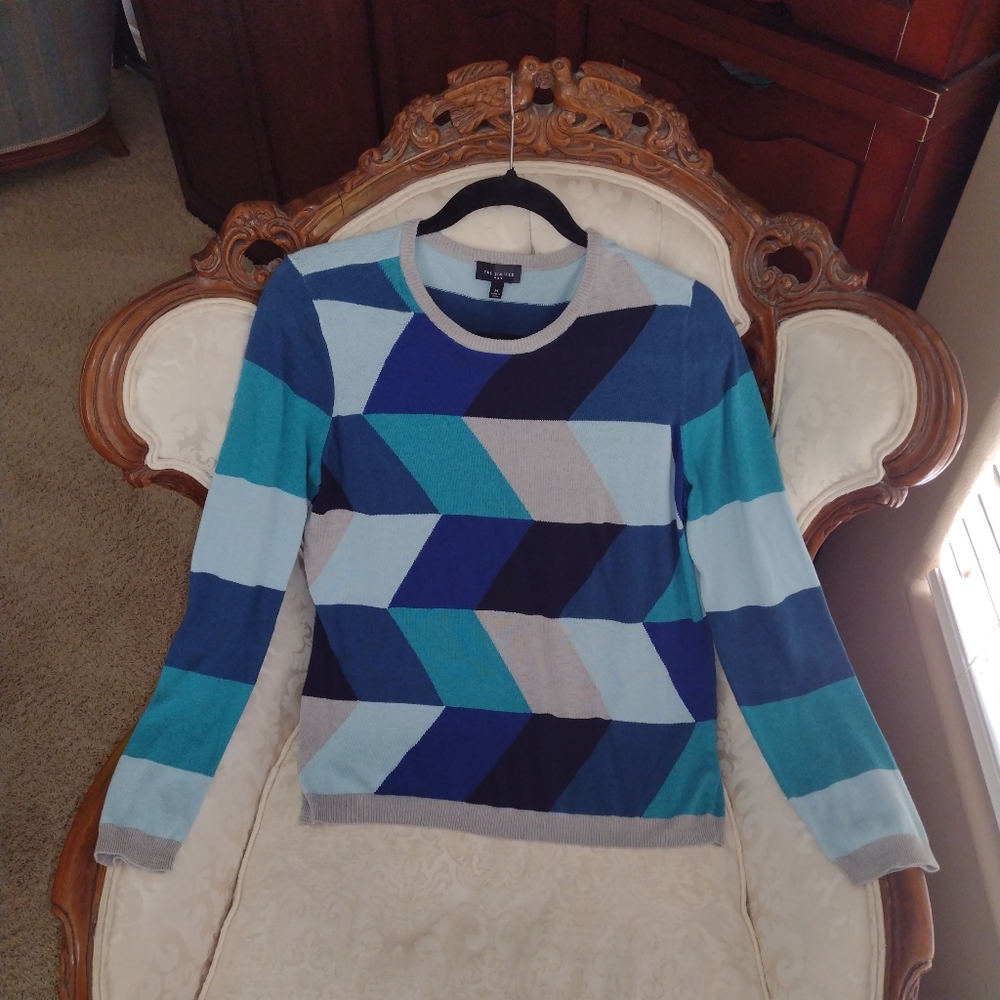 The Limited Sweater in Blue Tones